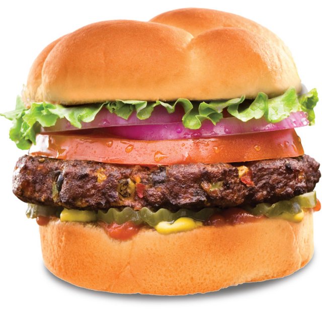 QUINOA & BLACK BEAN BURGER